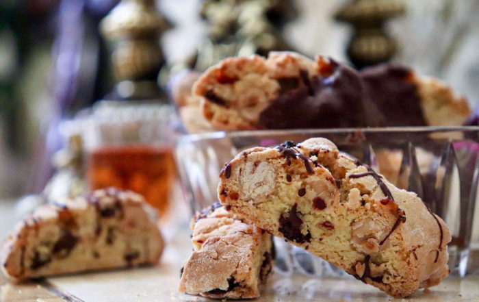 Cantucci with Hazelnuts and Raisins